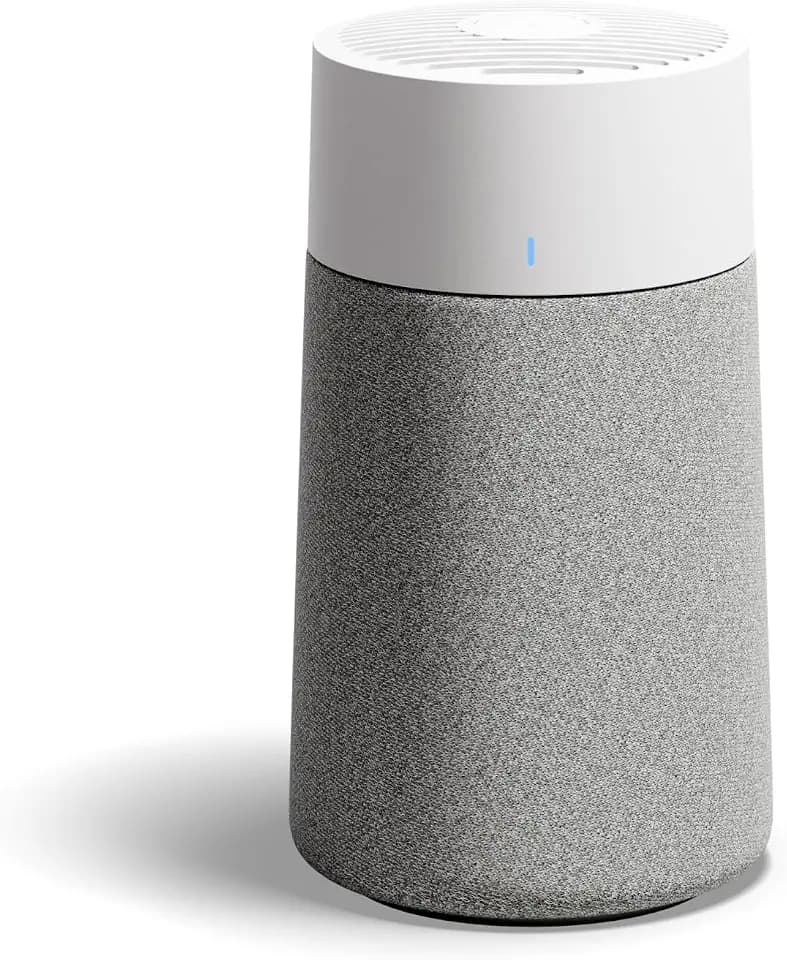 BLUEAIR Mini Luftreiniger, Kompakte Luftreinigung, Entfernt 99,97% Staub, Pollen und Rauch, Leise und Tragbar für Schlafzimmer und Büro, Blue Pure Mini Max Luftreiniger