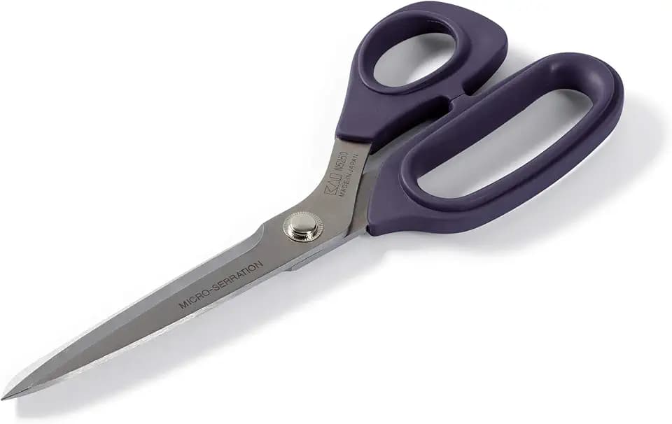 Prym 611520 Professional Xact Schere Micro Serration 9 1/2'' 25 cm, Pflaumenblau