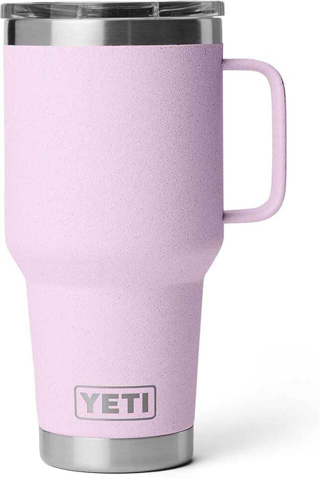 YETI Rambler 30 oz Travel Mug, Stainless Steel, Vacuum Insulated with Stronghold Lid