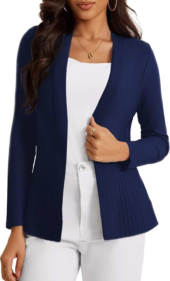 Lightweight Cardigan Sweaters for Women Office Business Casual