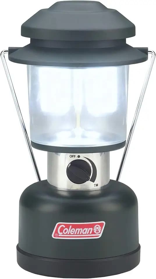 Coleman Twin LED Camping Lantern, 390 Lumens, Water-Resistant