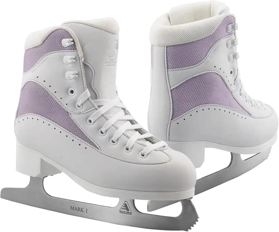 Jackson Ultima Softec Vista ST3200 ST3201 Figure Ice Skates for Women and Girls/Black, Navy, White