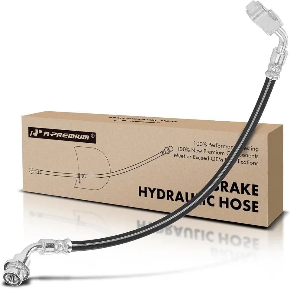 A-Premium Front Driver Brake Hydraulic Hose Compatible with Nissan