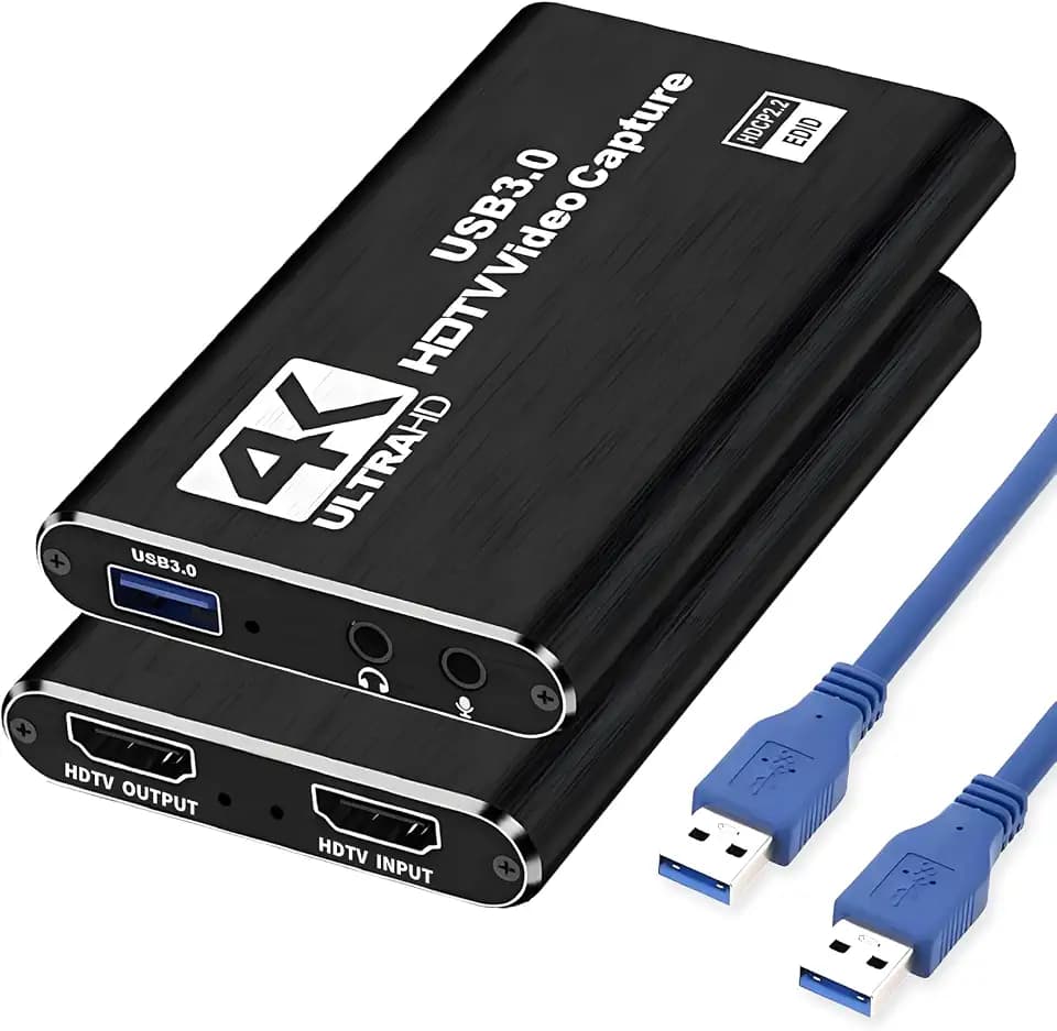 4K Capture Card Game Capture Card 1080P 60FPS for Streaming