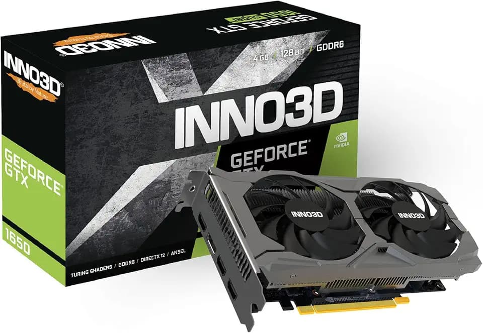Inno3D VGA GTX 1650 Twin X2 OC 4GB GDDR6
