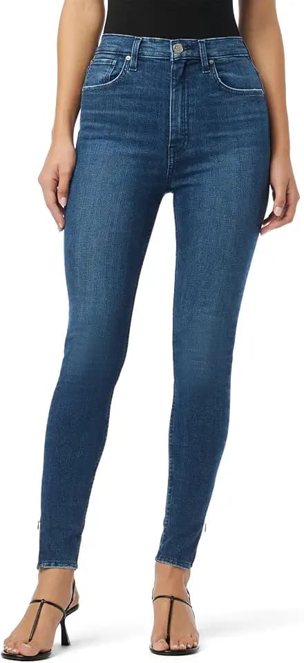 HUDSON Women's Centerfold Extreme High-Rise Super Skinny Ankle Jean