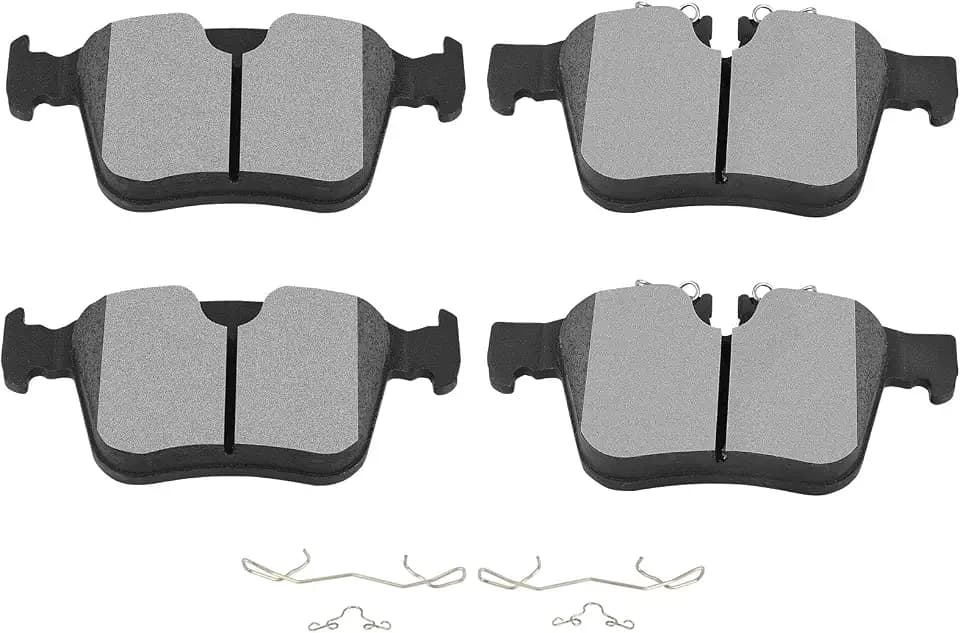 SCITOO D1821 Ceramic Brake Pads Sets Rear w/Hardware