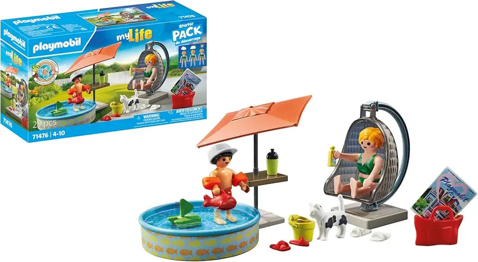 PLAYMOBIL My Life 71476 Planschspaß zu Hause ab 4 Jahren