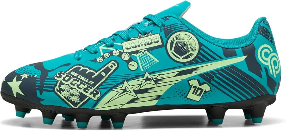 Puma Unisex-Child Christian Pulisic Legacy Ultra Firm, Artificial Ground Soccer Cleats