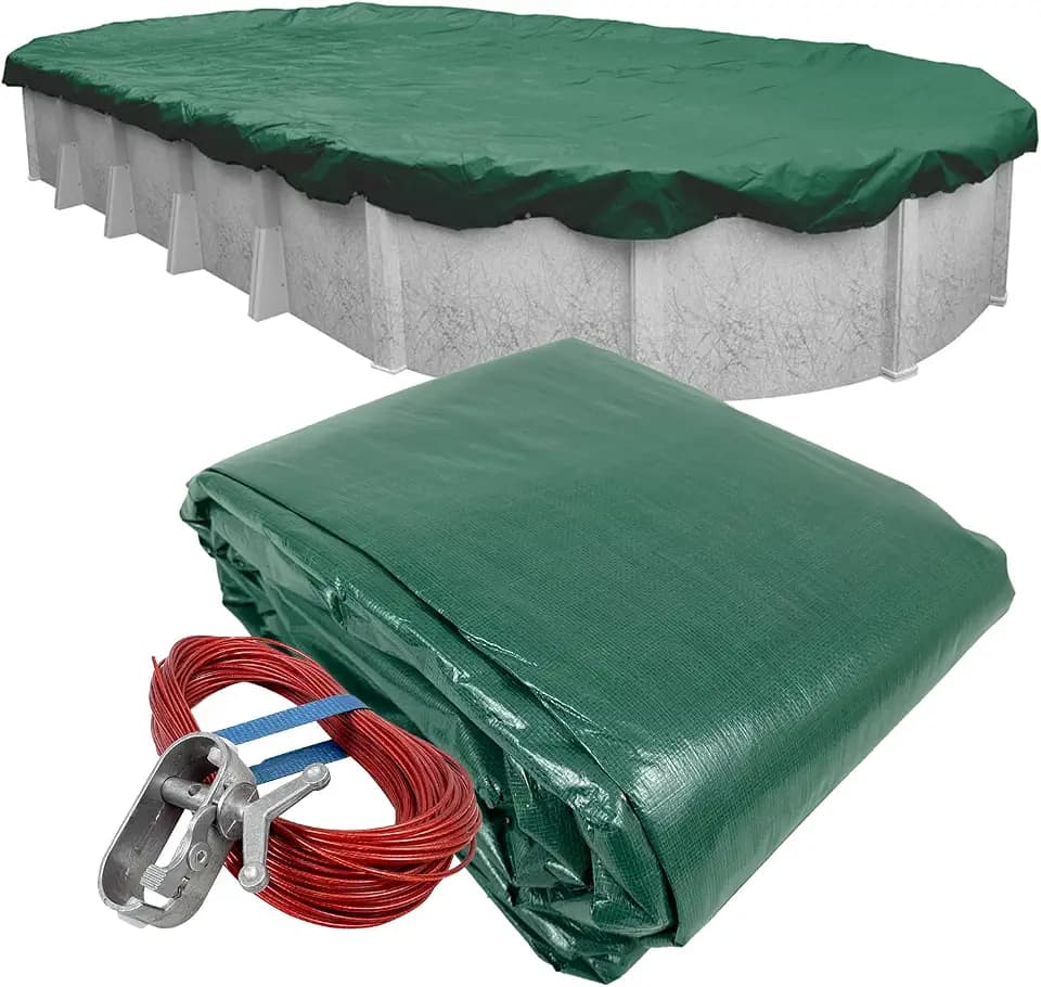Robelle 15 x 21 ft Professional Supreme Oval Cover for Above Ground Pools