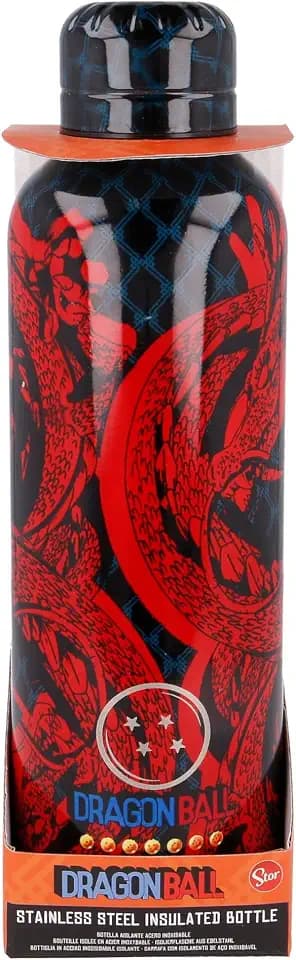 Stor Thermoflasche Edelstahl Dragon Ball 515ml - Doppelwandige Isolierflasche für Kalte und Heiße Getränke - Auslaufsicher