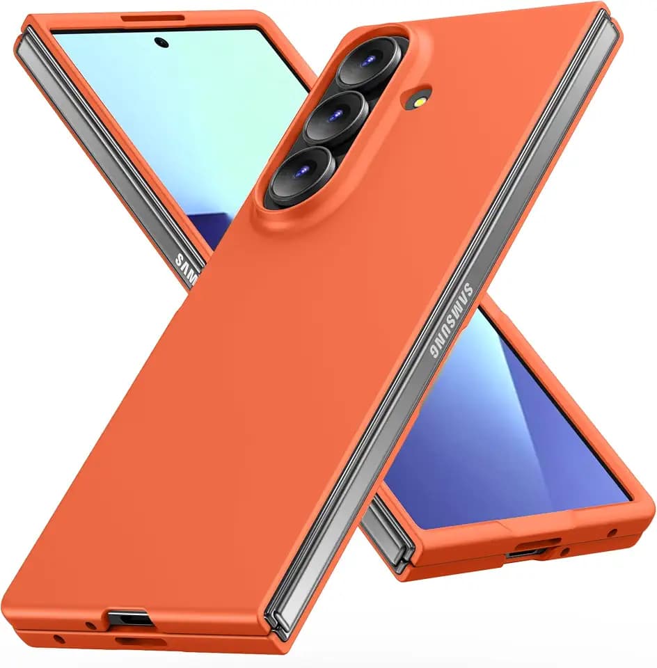 for Galaxy Z Fold 8 Ultra Case, Matte PC Case for Women Men