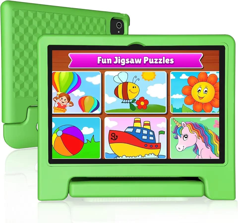 JREN Tablet 10 Inch WiFi Bluetooth Light Green