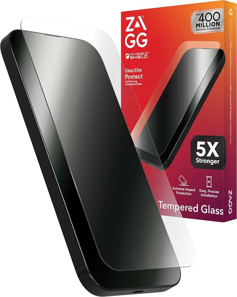 ZAGG Glass Elite iPhone 15 Pro Max Screen Protector