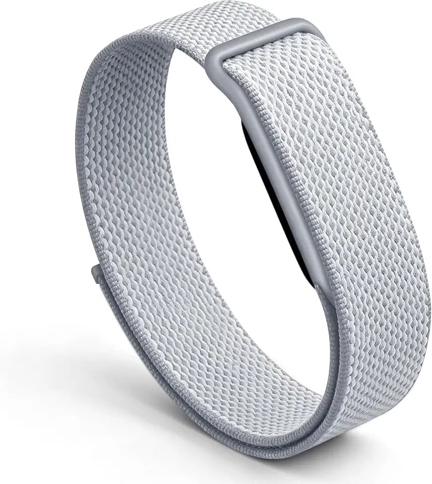 Nylon Sport Armband kompatibel mit Google Fitbit Air,Weicher atmungsaktiver Armbandaustausch kompatibel mit Fitness,Mikro-verstellbare Leistungsschleife für Screenless Tracker