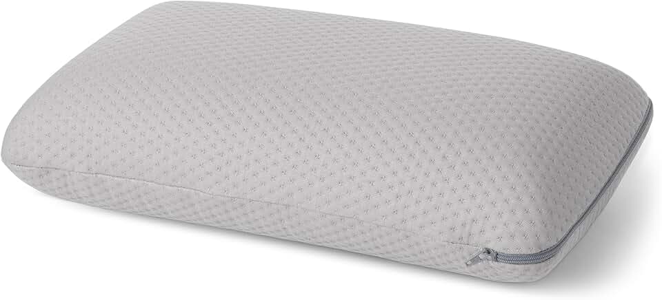 Amazon Basics Campingkissen, 42 x 24 x 12 cm, Grau