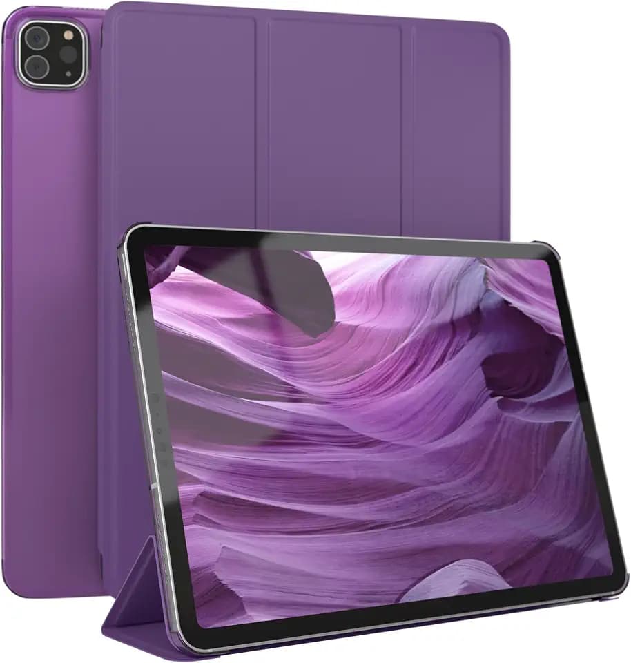 EAZY CASE - Hülle für iPad Pro 11" [Modell 2018/2020/2021/2022] - 11 Zoll Hülle für iPad 11 Pro Case - Hülle Tablet Cover - Smartcase zum Aufstellen - Klappcase Auto Sleep Wake Up Lila