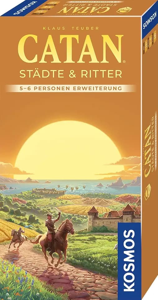 Kosmos Catan - Städte und Ritter Ergänzung für 5-6 Personen