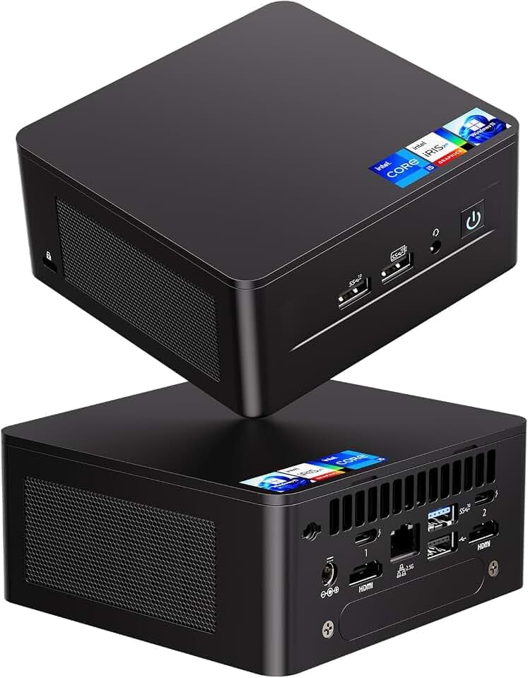 Intel NUC 13 PRO NUC13ANHi5 Arena Canyon, 16 GB RAM, 1 TB SSD, Intel Core i5-1340P, Windows 11 Pro, 8K/4K UHD, Gigabit Ethernet/WiFi-6, VESA für Arbeit/Büro/Zuhause