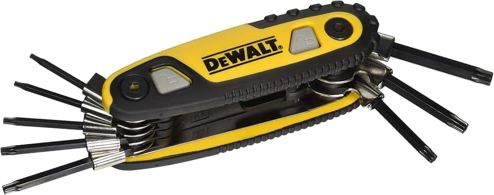 Dewalt Folding Hex Key Set