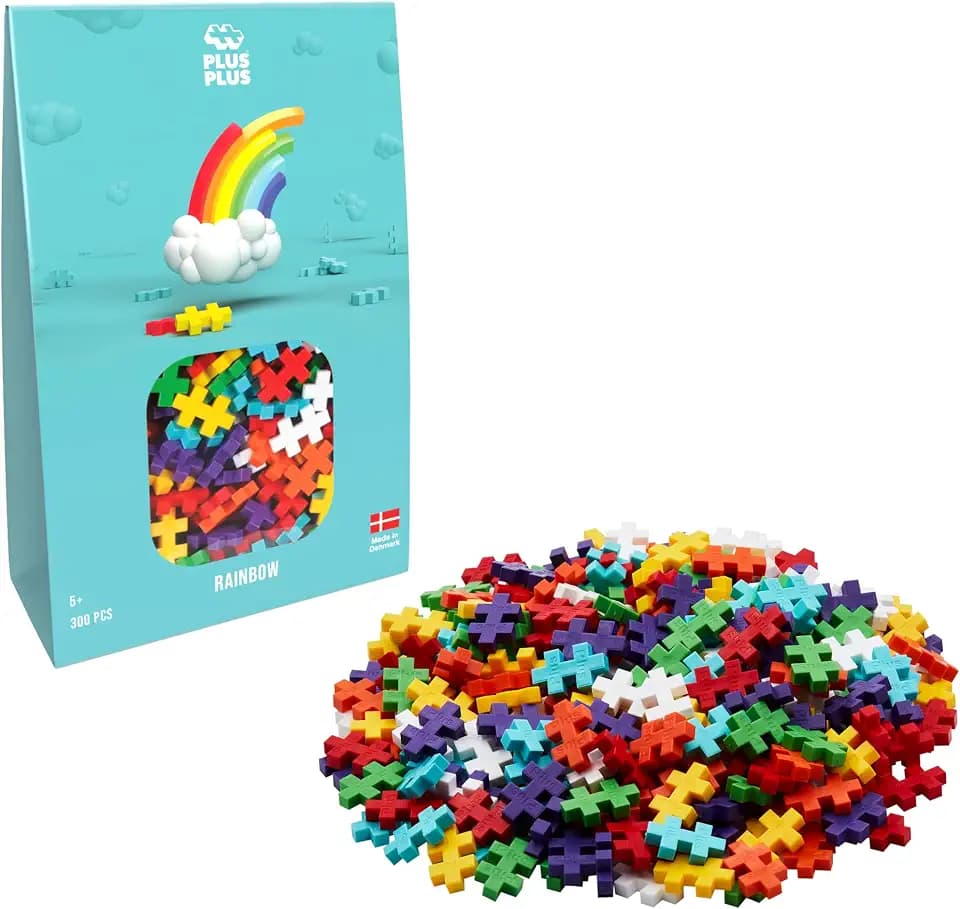 Plus Plus - 300 Kreativ Bausteine Regenbogen