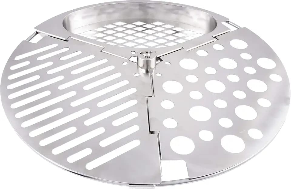 Oklahoma Joe's Bronco Drum Smoker Triple Grate, Silver - 4419599P04
