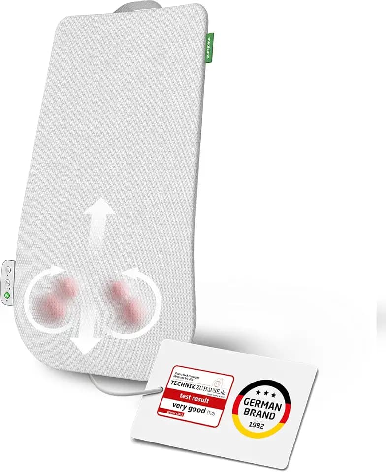 medisana MC 600 Rückenmassagegerät mit Wärme, Shiatsu Massagegerät
