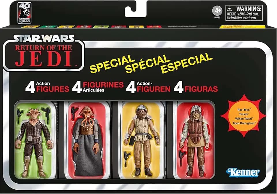 Star Wars The Vintage Collection Jabbas Hofleute Action-Figuren (9,5 cm) 4er-Pack