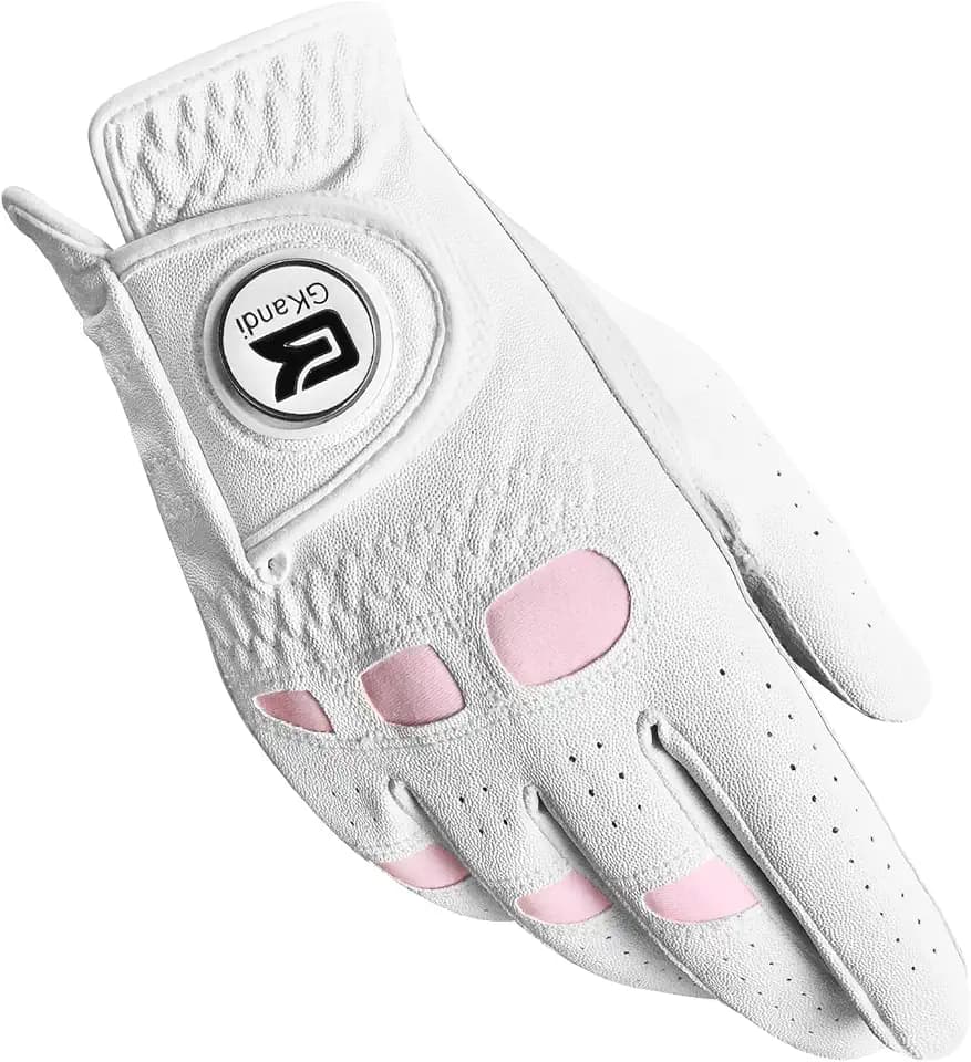 Golf Gloves Women with Ball Marker 1 Pack