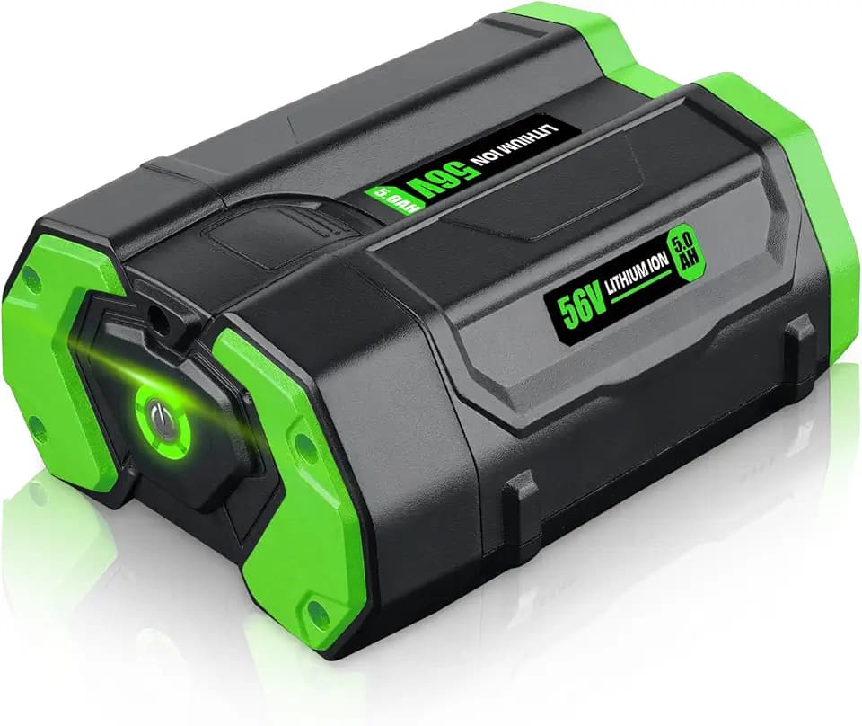 FERRYBOAT Upgraded 5.0Ah Replacement for EGO 56V Battery Compatible with EGO 56 Volt Lithium-Ion Battery Power Tools One Pack