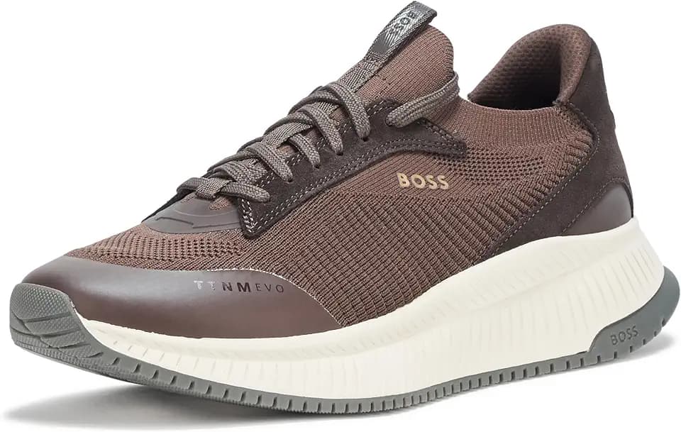BOSS Women's Modern Knit Structure Running Sneaker