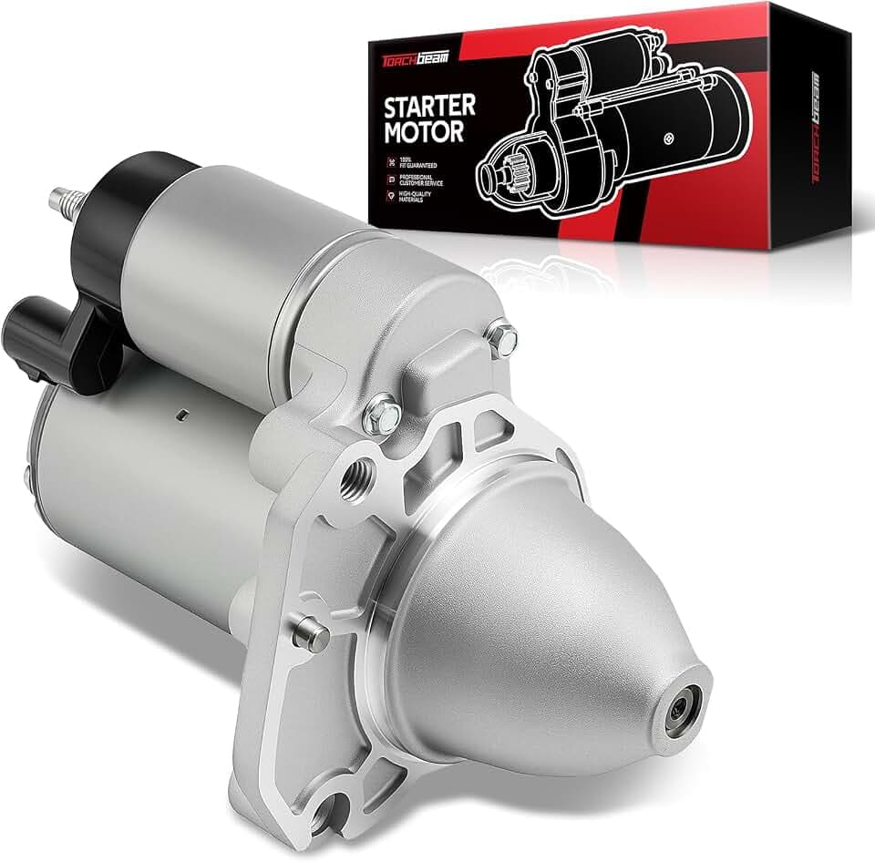 Torchbeam 16193N Starter Motor 1.3KW Compaitble with for Chrysler,2017-2019 Pacifica Flex/Gas Engine Code ERF,for Ram,2022-25 ProMaster 1500/2500 Engine Code ERF,Replacement 438000-3540, 56029818AB
