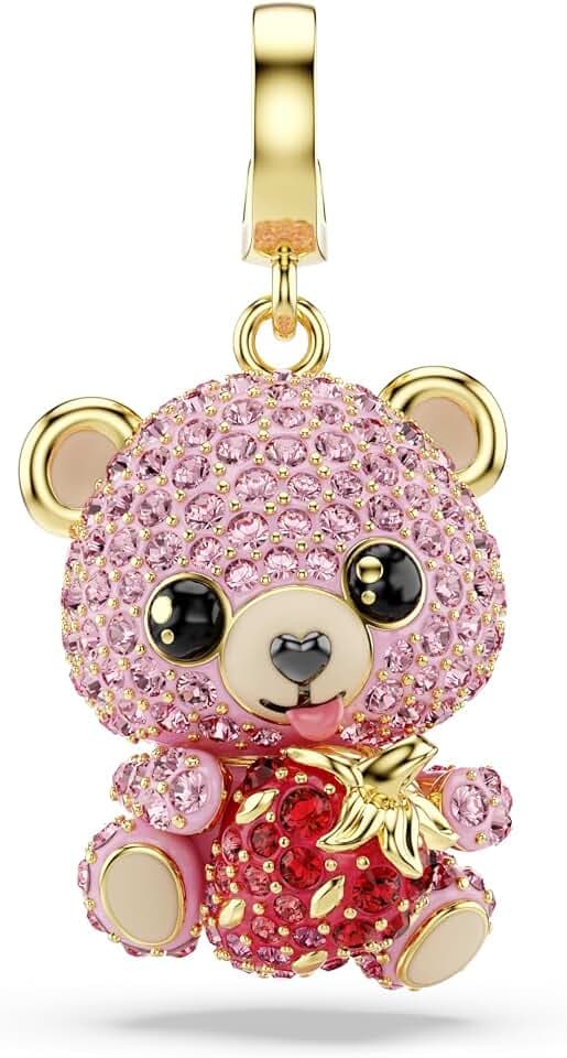 Swarovski Damen Idyllia Charm Teddy Rosa 5738357