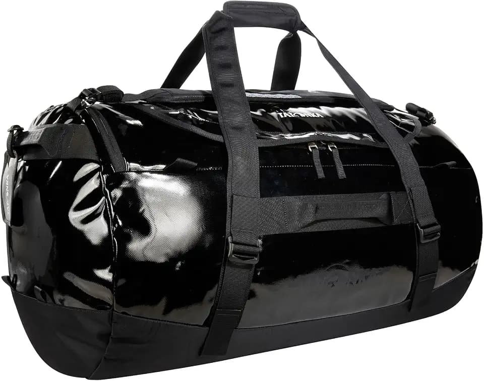 Tatonka Barrel - Wasserfeste Reisetasche mit Rucksackfunktion, großer Öffnung, gepolstertem Boden und abschließbarem Reißverschluss