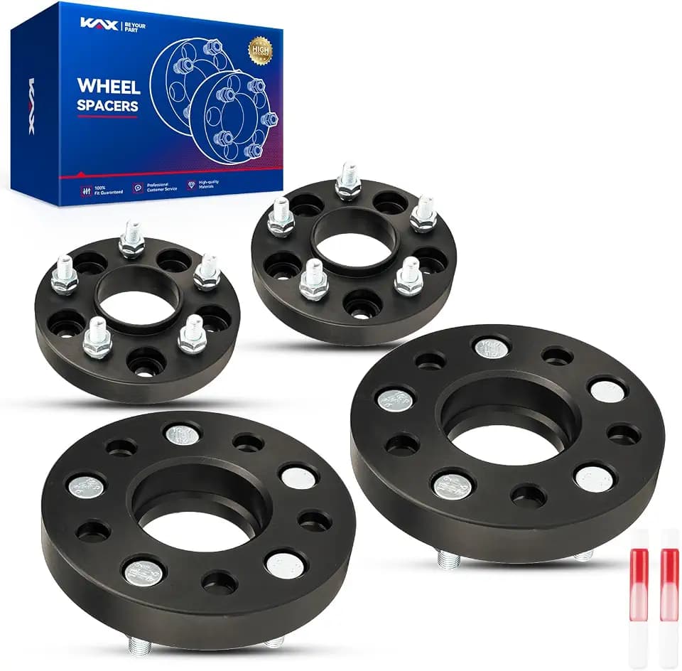 KAX 5x4.75 Hub-Centric Wheel Spacers 1 inch for Chevrolet S10,Corvette