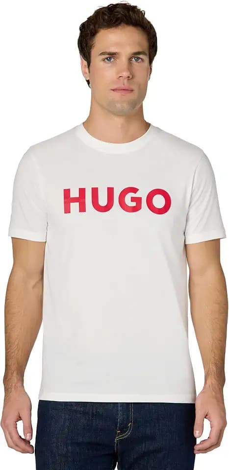 Hugo Men's Print Logo Short Sleeve T-Shirt