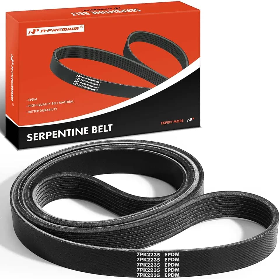 A-Premium Serpentine Belt 7-Rib 87.99 In Compatible with Dodge
