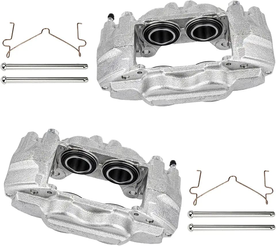 cciyu Front Left & Right Disc Brake Calipers w/o Bracket 19-2985 19-2984
