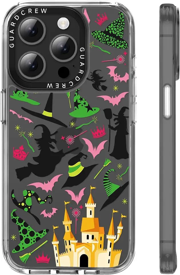 for iPhone 15 Pro Case, Magic Castal Clear Shockproof Phone Case 6.7"