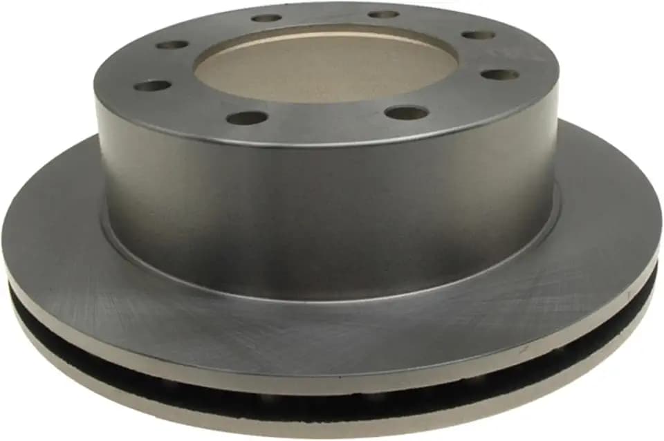 ACDelco Silver Rear Brake Rotor 18A934A | GM 19261782 Brake Rotors for Select Ford E-450 Econoline Super Duty, Ford Excursion, F-250 Super Duty Truck, and more