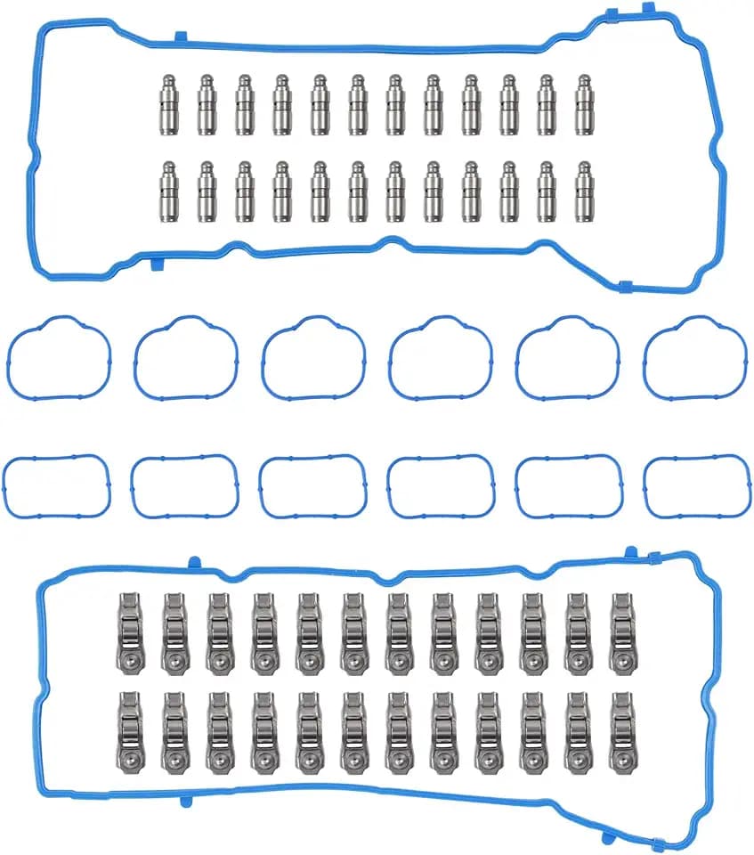 3.6 Pentastar Rocker Arm Lifters Kit 24Pcs for 2011-2021 Dodge Challenger Charger Journey Chrysler 300 Jeep Wrangler Ram 1500 3.6L 5184296AH 5184332AA