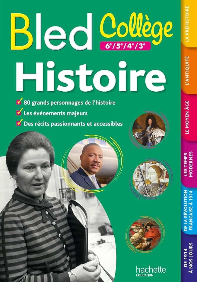 BLED Collège Histoire: 6e/5e/4e/3e