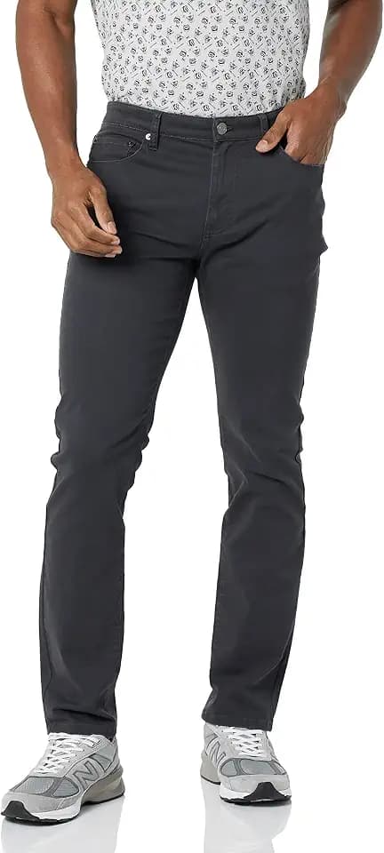 Amazon Essentials Herren Slim Fit Hose aus Stretch-Baumwolltwill