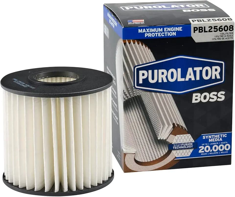 Purolator PBL25608 PurolatorBOSS Maximum Engine Protection Cartridge Oil Filter Compatible With Toyota Camry, RAV4, Highlander, Tacoma, Sienna, Avalon, Lexus RX350 and ES350