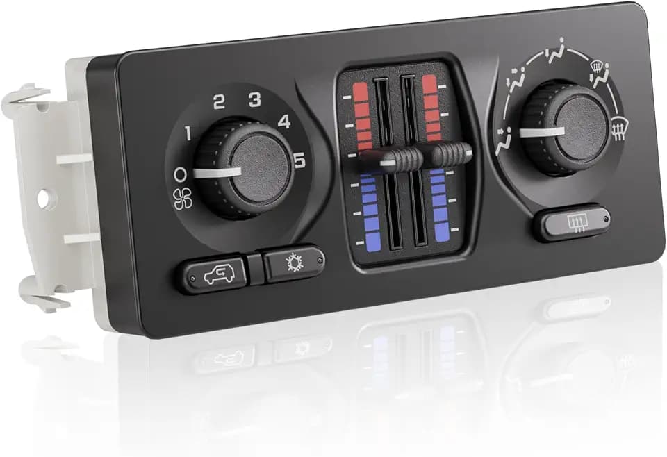 599-210XD Climate Control Module AC Heater HVAC Panel Compatible with 2003-2007 Chevy Silverado GMC Sierra 1500 2500 3500 Tahoe Suburban Avalanche Trailblazer Yukon XL Envoy Buick Cadillac Isuzu Saab