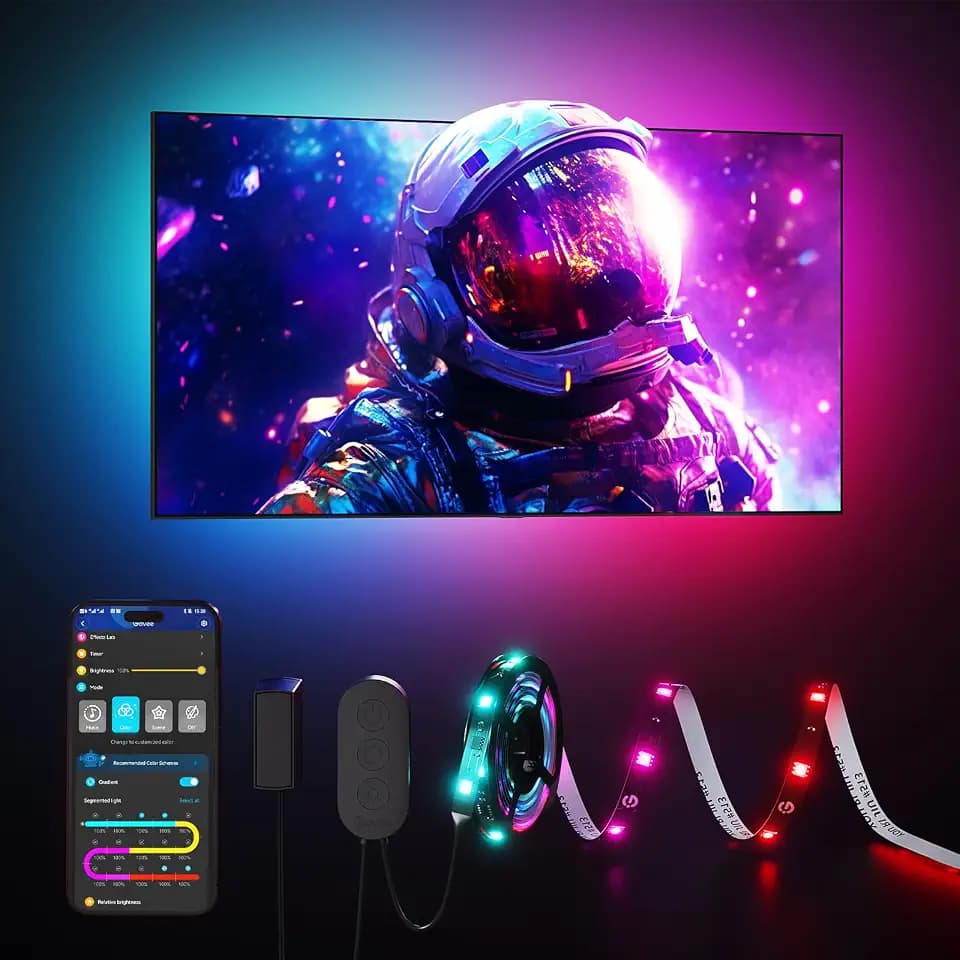 Govee LED TV Hintergrundbeleuchtung 2,4 M für 40-50 Zoll Fernseher