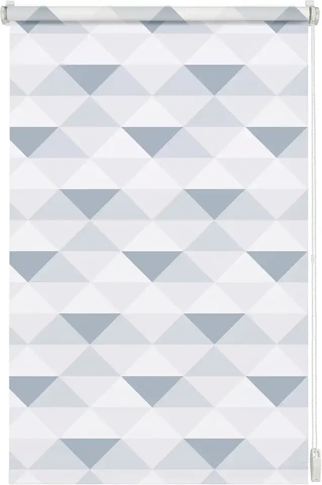 GARDINIA EASYFIX Rollo Dekor Triangle 100 x 150 cm, Polyester