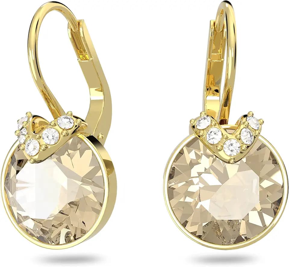 Swarovski Birthstone Pendant Necklace Collection, Square-Cut Stone and Crystals, Rhodium Finish