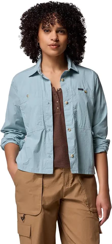 Columbia Women's Brea Falls Woven Long Sleeve