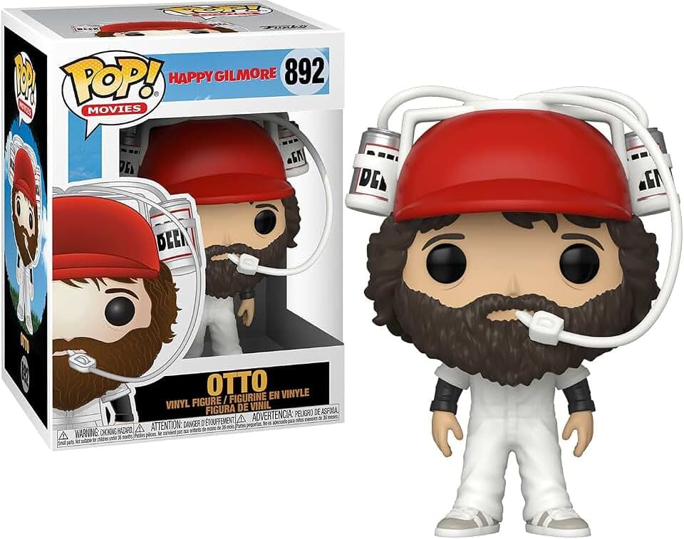 Funko Pop! Movie-Happy Gilmore-Otto - Vinyl-Sammelfigur - Geschenkidee - Offizielle Handelswaren - Spielzeug Für Kinder und Erwachsene - Movies Fans - Modellfigur Für Sammler und Display